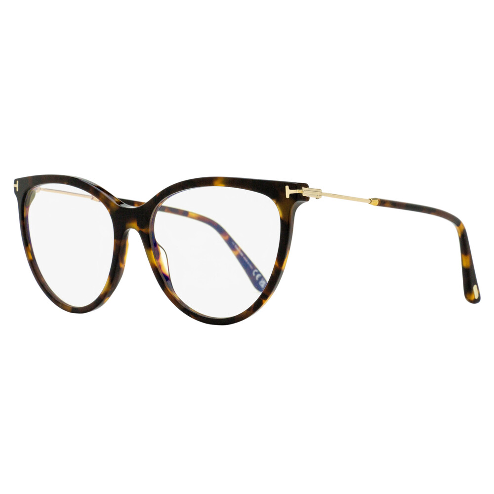 Tom Ford Magnetic Clip-on Eyeglasses TF5994-B 052 Dark Havana 56mm FT5994